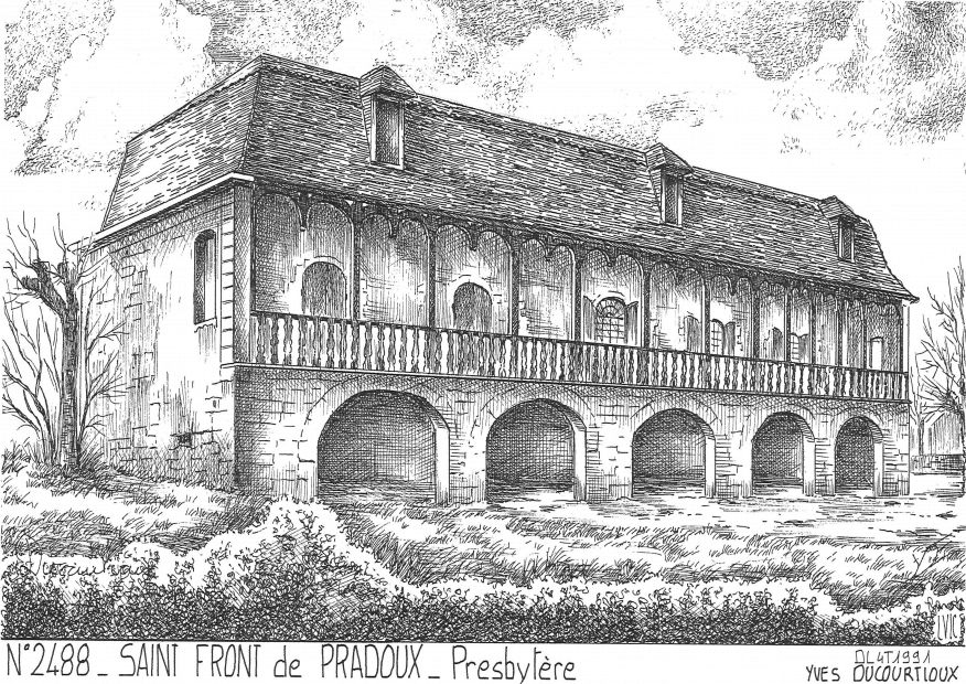 N 24088 - ST FRONT DE PRADOUX - presbytre